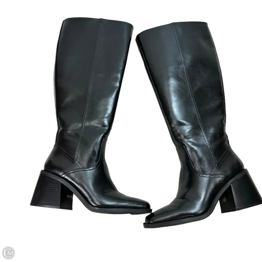 Boots Over-the-knee Heels By Kelly And Katie In Black, Size: 6.5