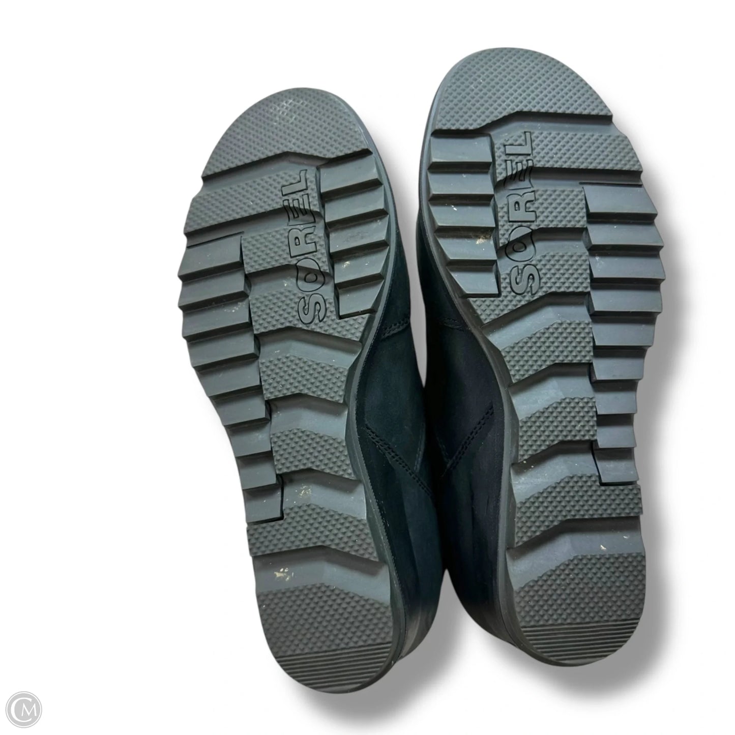 Shoes Heels Wedge By Sorel In Black, Size: 7