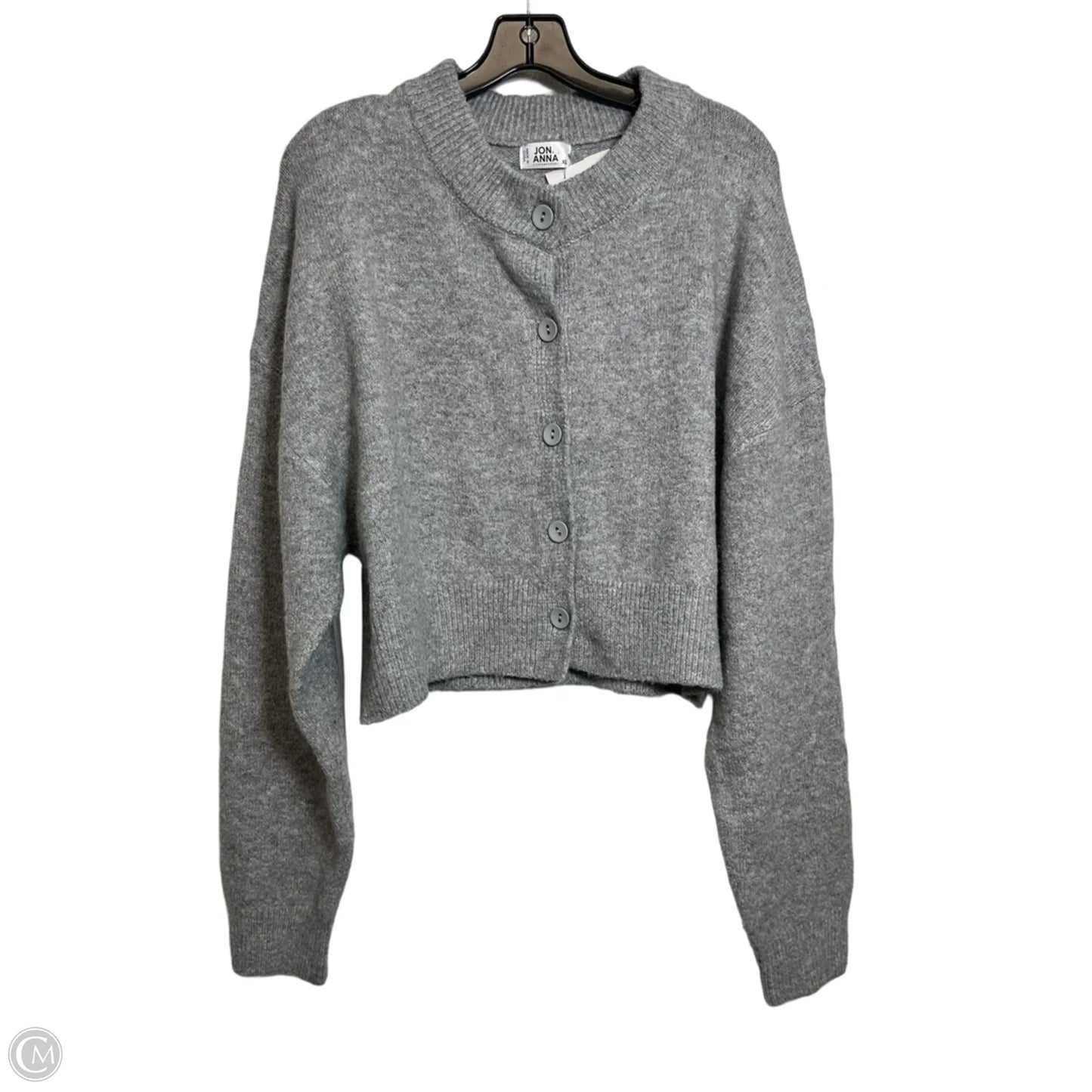Sweater By Jon And Anna In Grey, Size: Xl