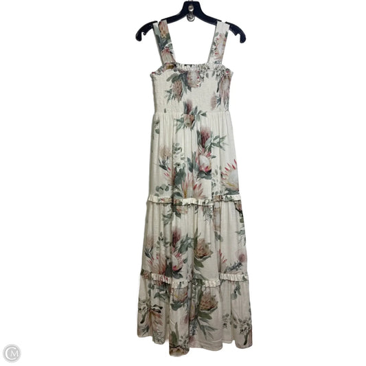Dress Casual Maxi By Express In Floral Print, Size: Xs