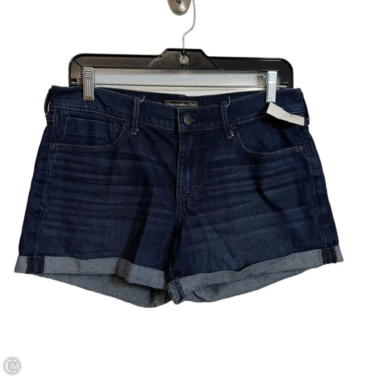 Shorts By Abercrombie And Fitch In Blue Denim, Size: 4