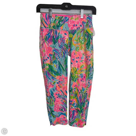 Capris Designer By Lilly Pulitzer In Multi-colored, Size: Xs