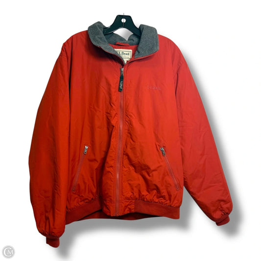 Coat Other By L.l. Bean In Orange, Size: L