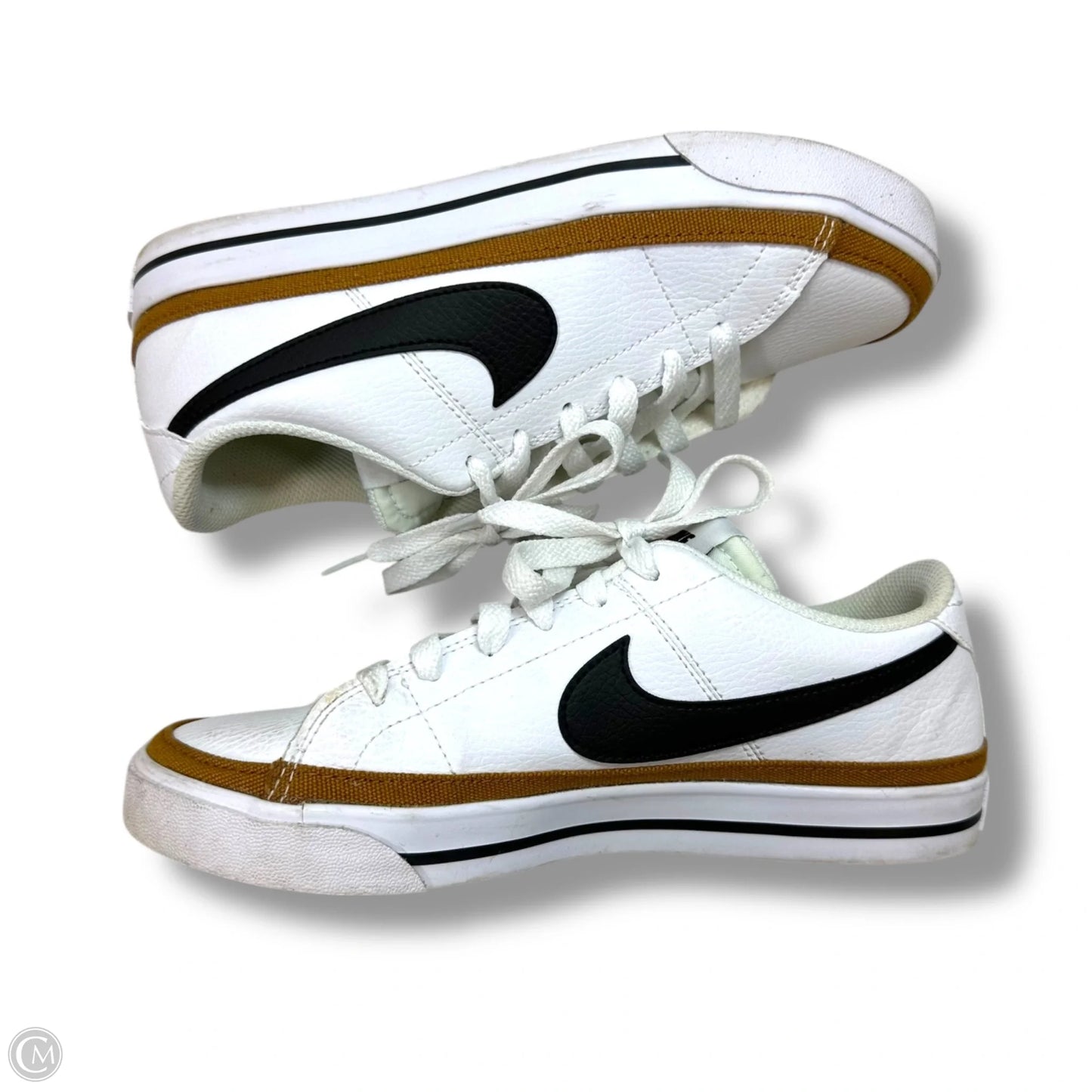 Shoes Athletic By Nike In White, Size: 7.5