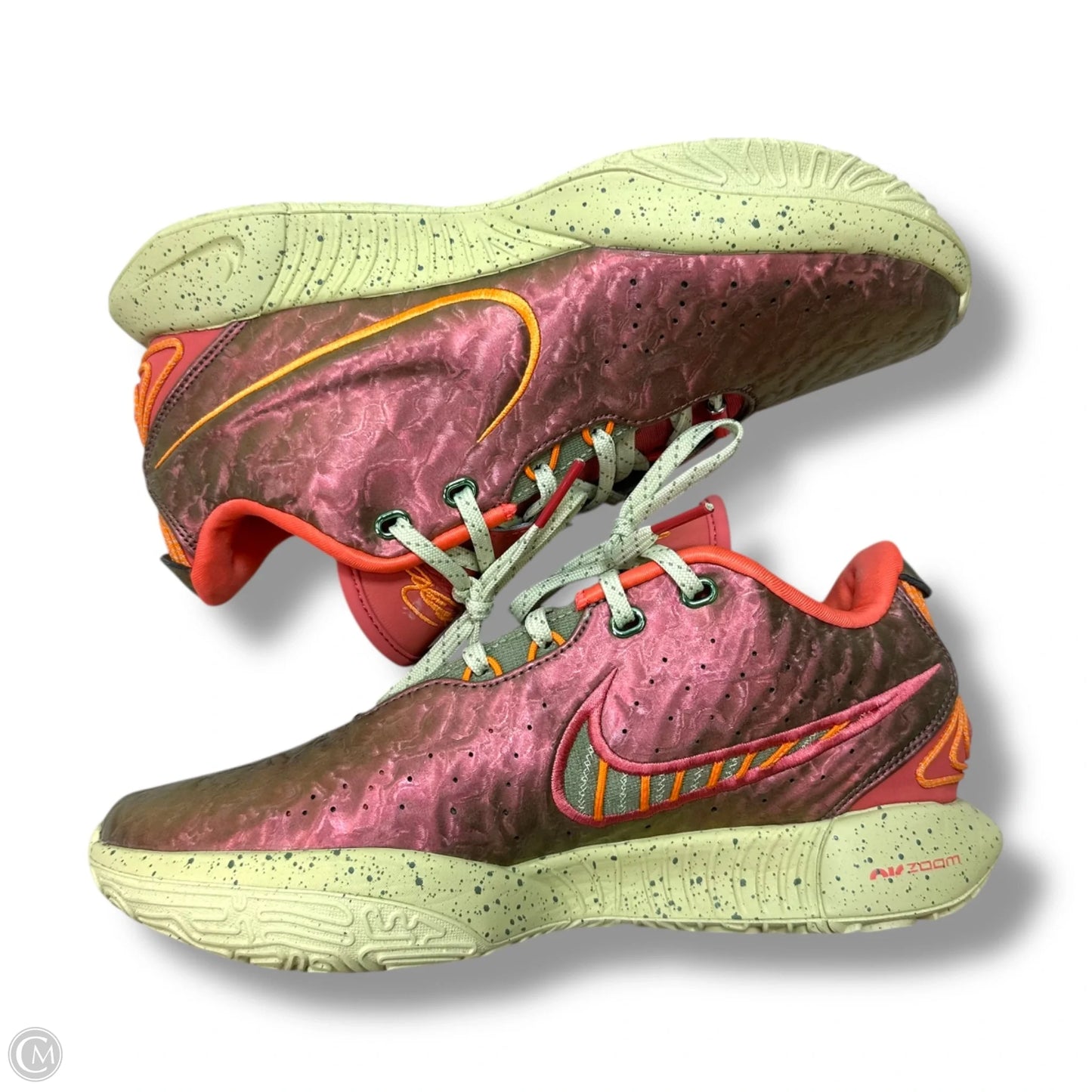 Basketball Shoes Athletic By Nike In Orange, Size: 7.5