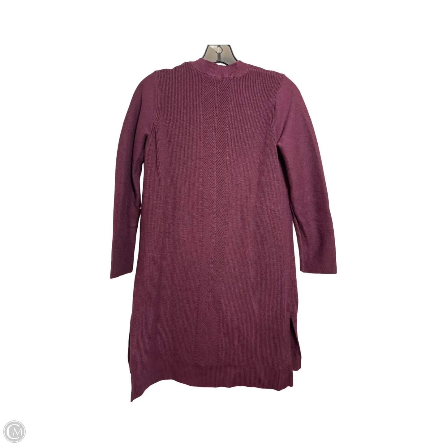 Sweater Cardigan By J. Jill In Maroon, Size: S