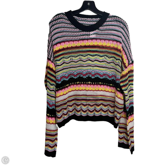 Top Long Sleeve By Clothes Mentor In Multi-colored, Size: L