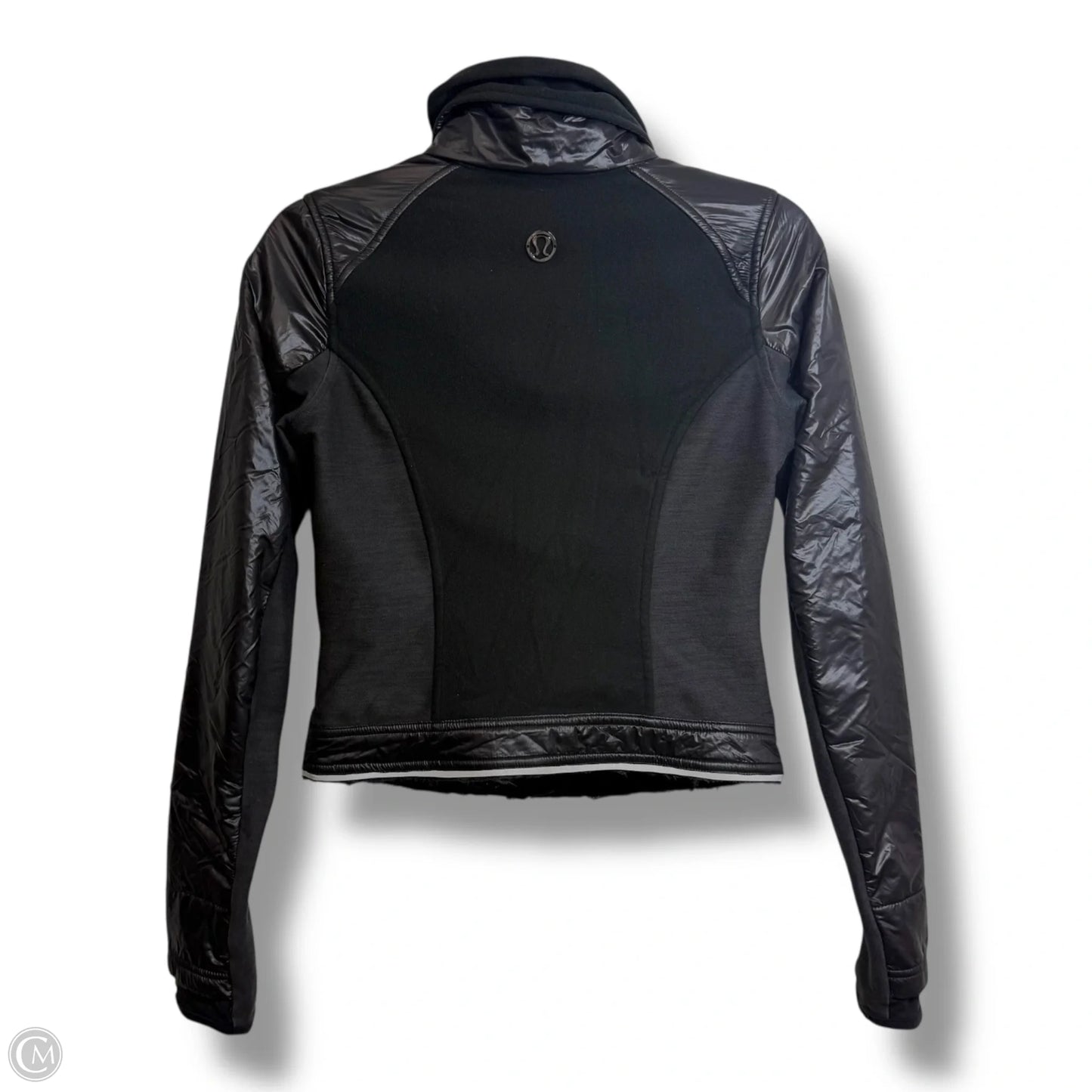 Athletic Jacket By Luluemon In Black, Size: Xs