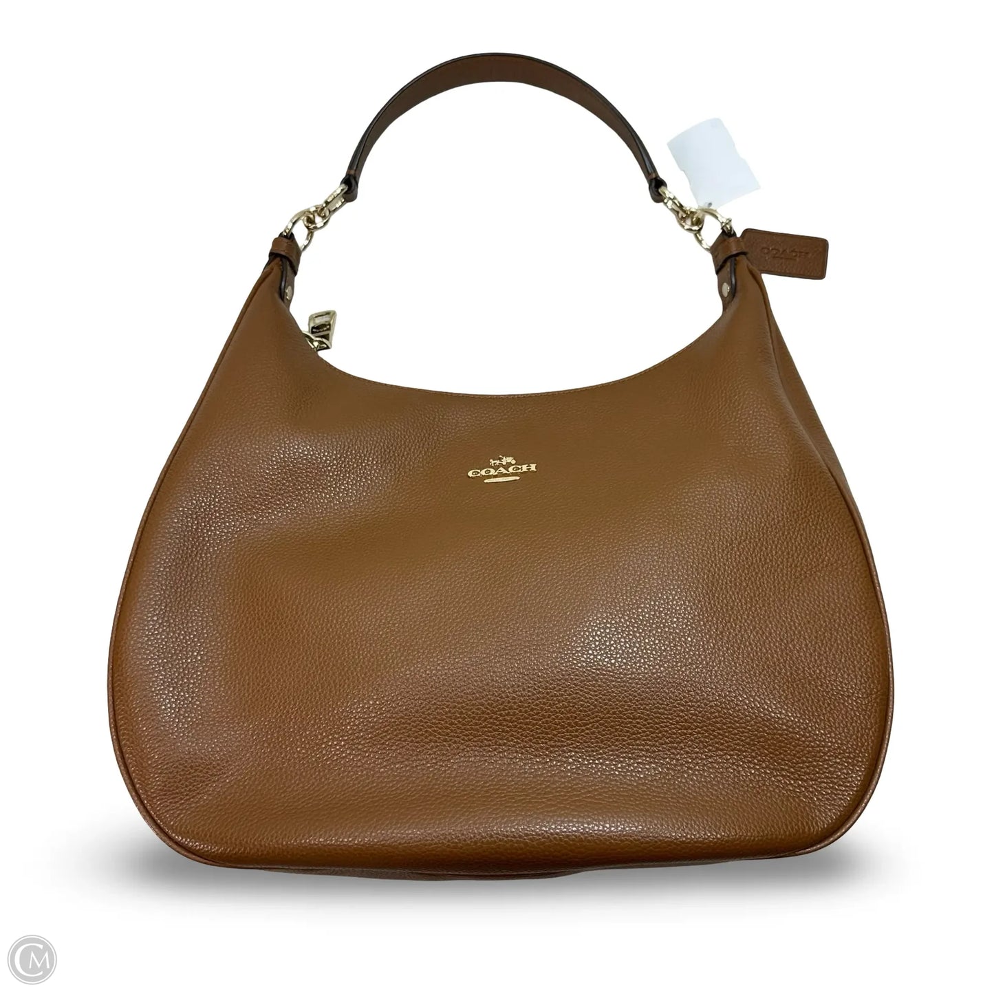 Harley Hobo Bag in pebble leather Designer By Coach, Size: Medium