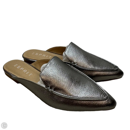 Shoes Flats By Clothes Mentor In Silver, Size: 6