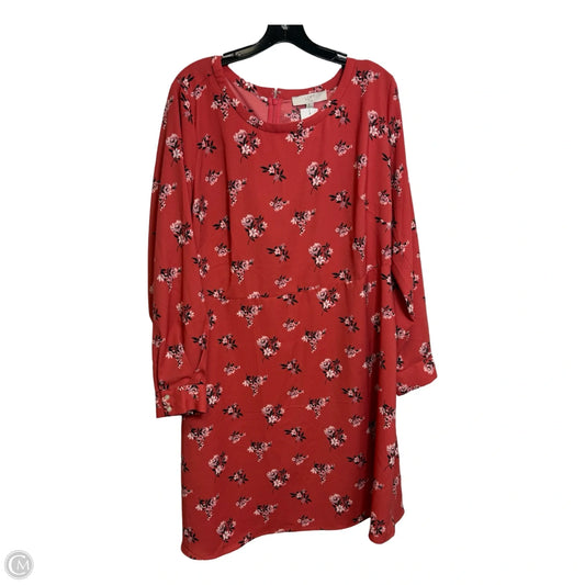 Dress Casual Short By Loft In Orange, Size: 16
