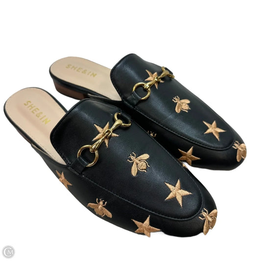 Shoes Flats By Clothes Mentor In Black, Size: 8.5