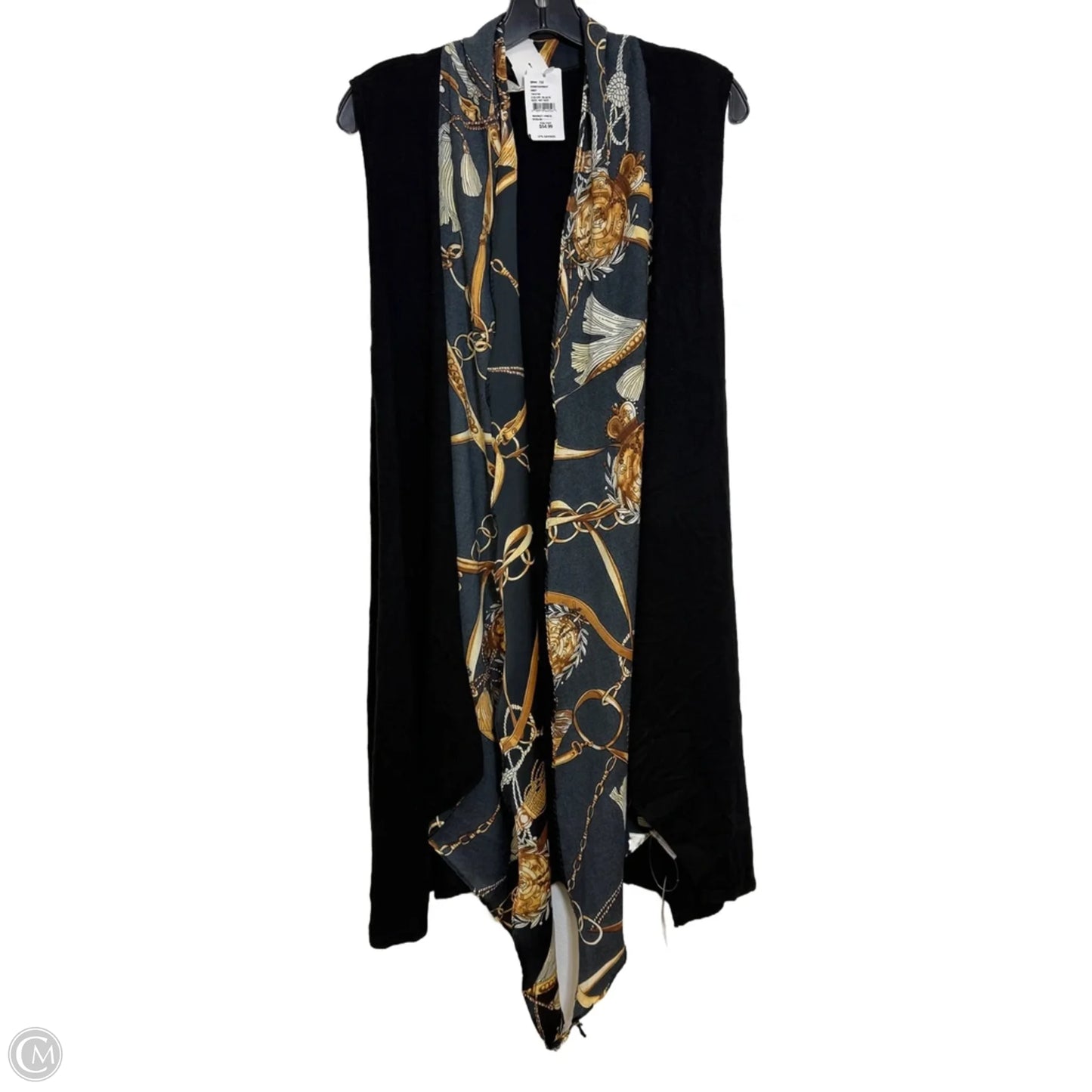 Vest Other By Clothes Mentor In Black, Size: Osfm