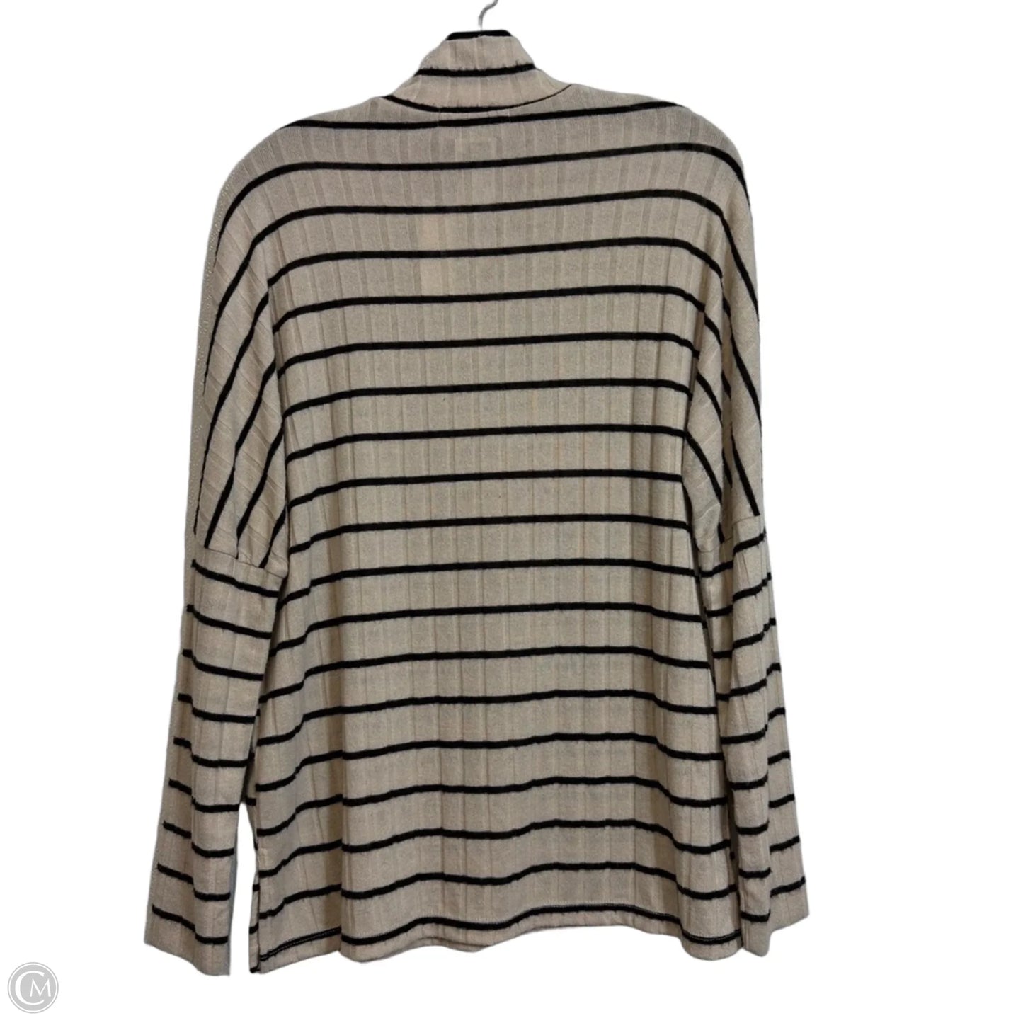 Top Long Sleeve By Eri + Ali In Striped Pattern, Size: S