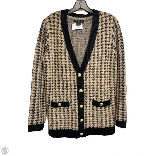 Sweater Cardigan By Tahari In Multi-colored, Size: M