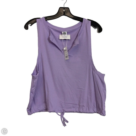 Tank Top By Clothes Mentor In Purple, Size: L