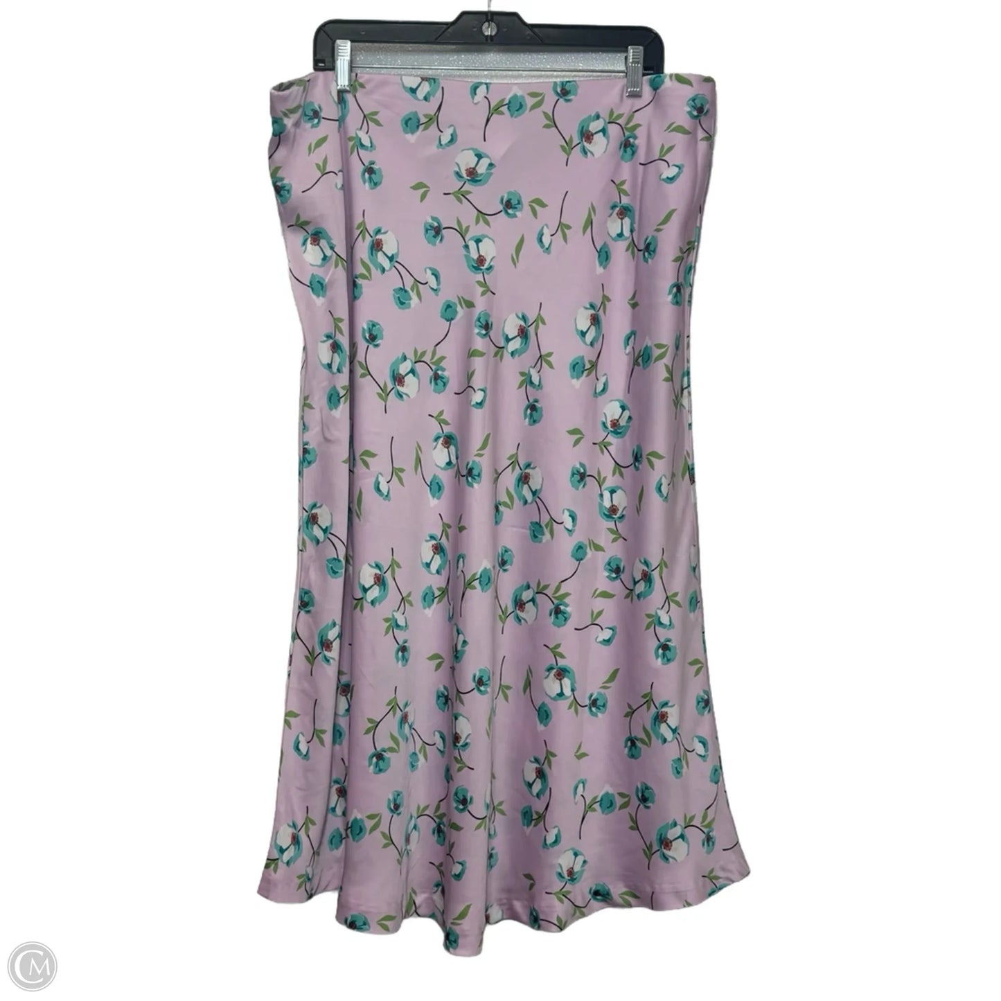 Skirt Midi By On 34th In Floral Print, Size: Xl
