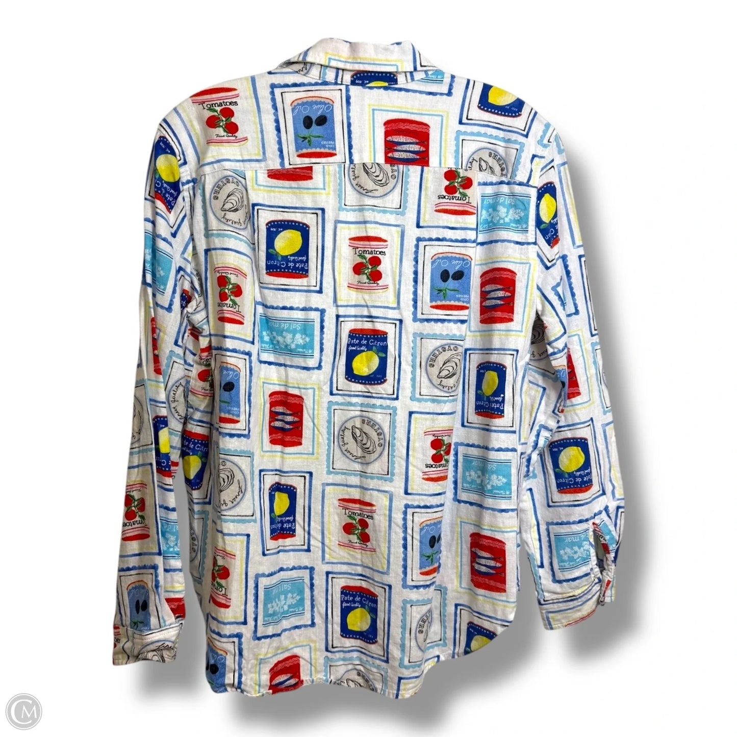 Top Long Sleeve By Loft In Multi-colored, Size: Mp