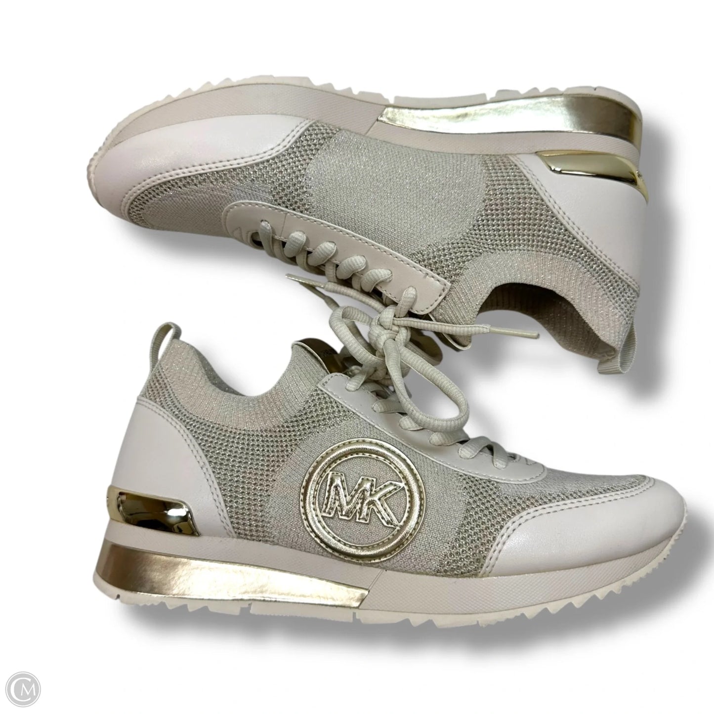 Shoes Designer By Michael Kors In Beige, Size: 8