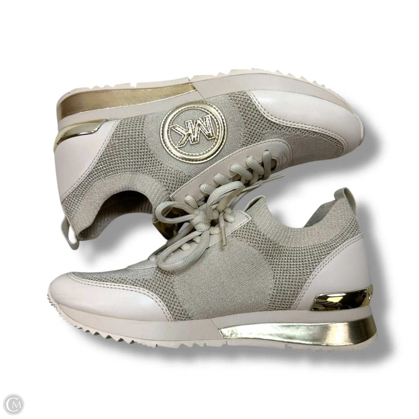 Shoes Designer By Michael Kors In Beige, Size: 8