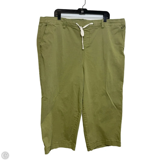Pants Cargo & Utility By Torrid In Green, Size: 4x