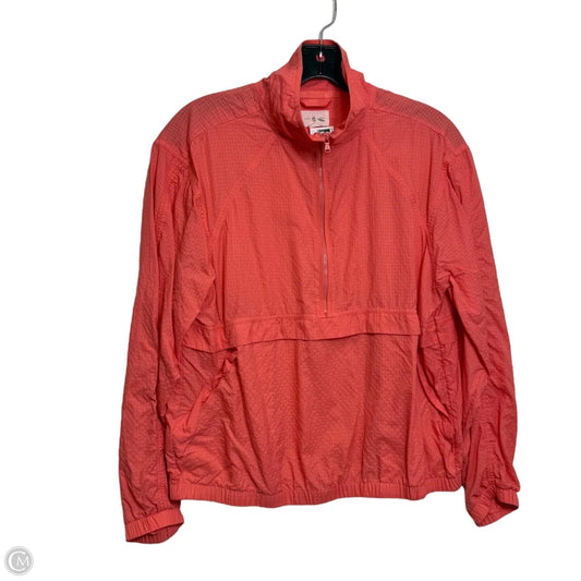 Athletic jacket By Lou And Grey In Orange, Size: S