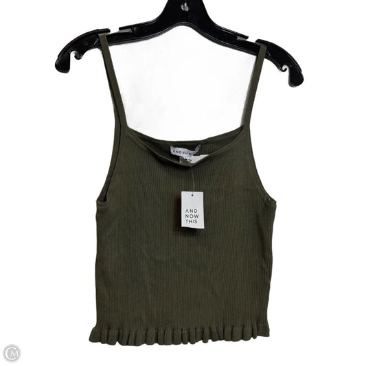 Tank Top By And Now This In Green, Size: L