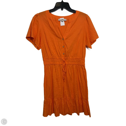 Dress Casual Short By Loft In Orange, Size: M