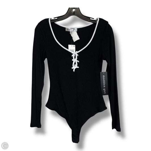 Top Long Sleeve By Madden Girl In Black, Size: M