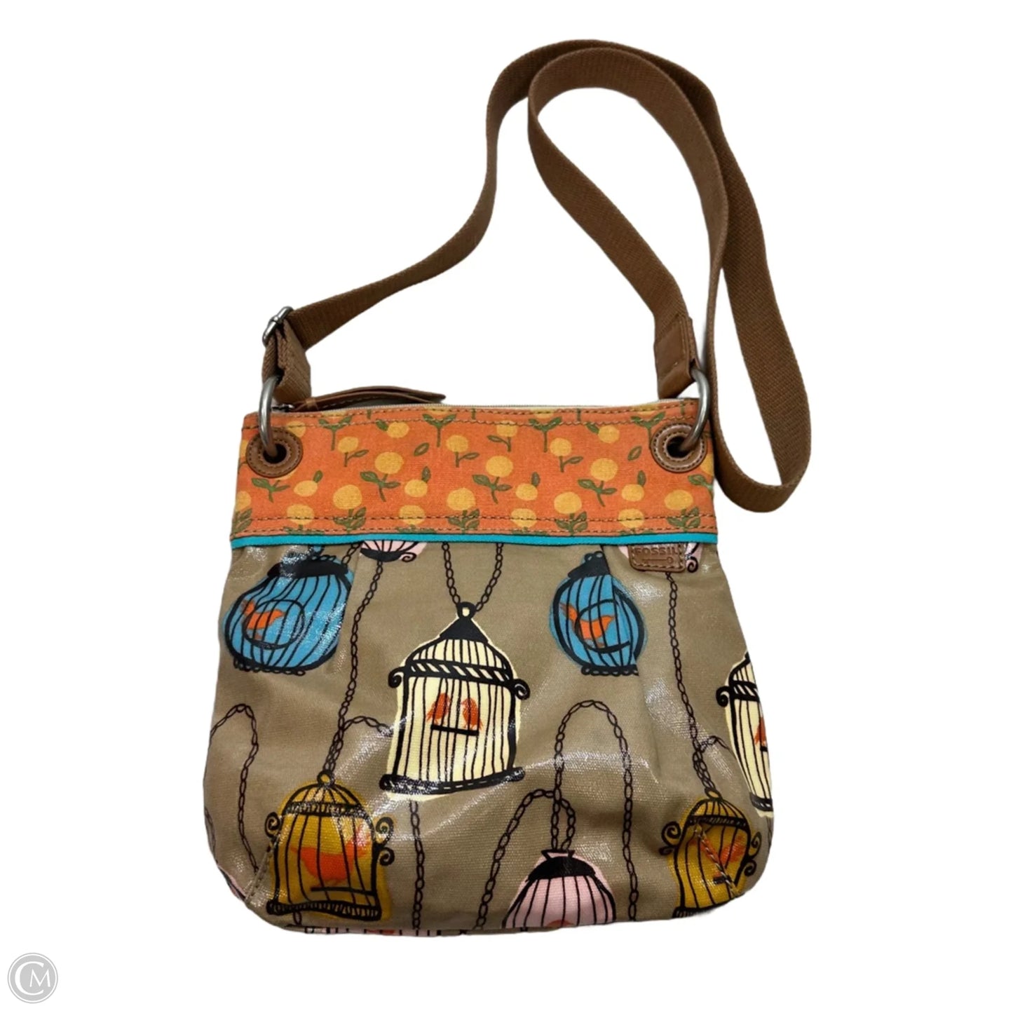 Handbag By Fossil, Size: Small