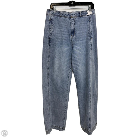 Jeans Wide Leg By Habitual In Blue Denim, Size: 10