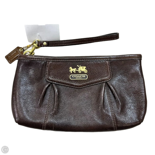 Clutch Designer By Coach, Size: Small