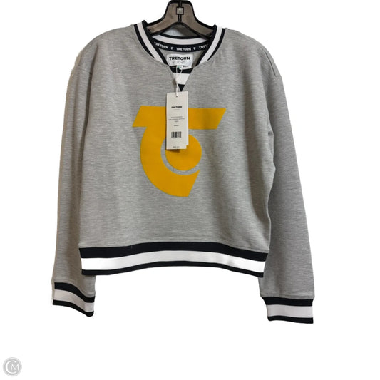 Sweatshirt Crewneck By Tretorn In Grey, Size: S