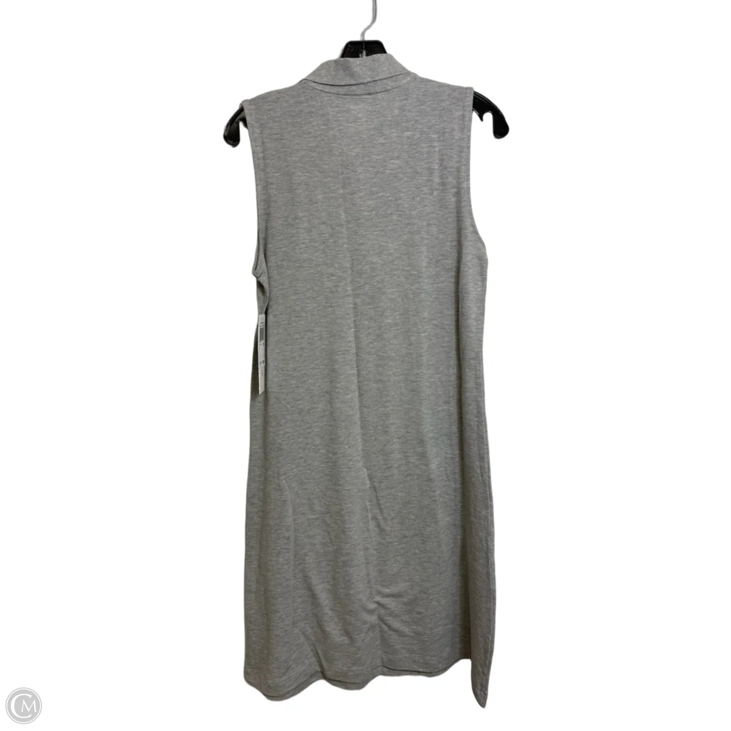 Dress Casual Midi By Workshop In Grey, Size: M