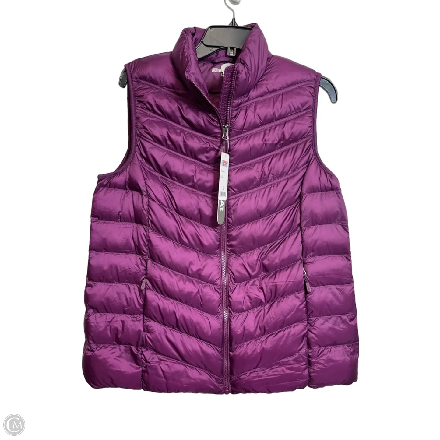 Vest Puffer & Quilted By 32 Degrees In Purple, Size: L