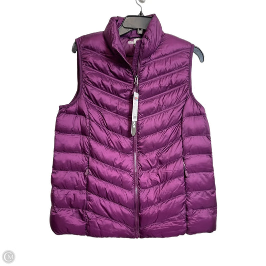 Vest Puffer & Quilted By 32 Degrees In Purple, Size: L