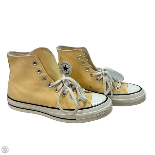 Shoes Sneakers By Converse In Yellow, Size: 9