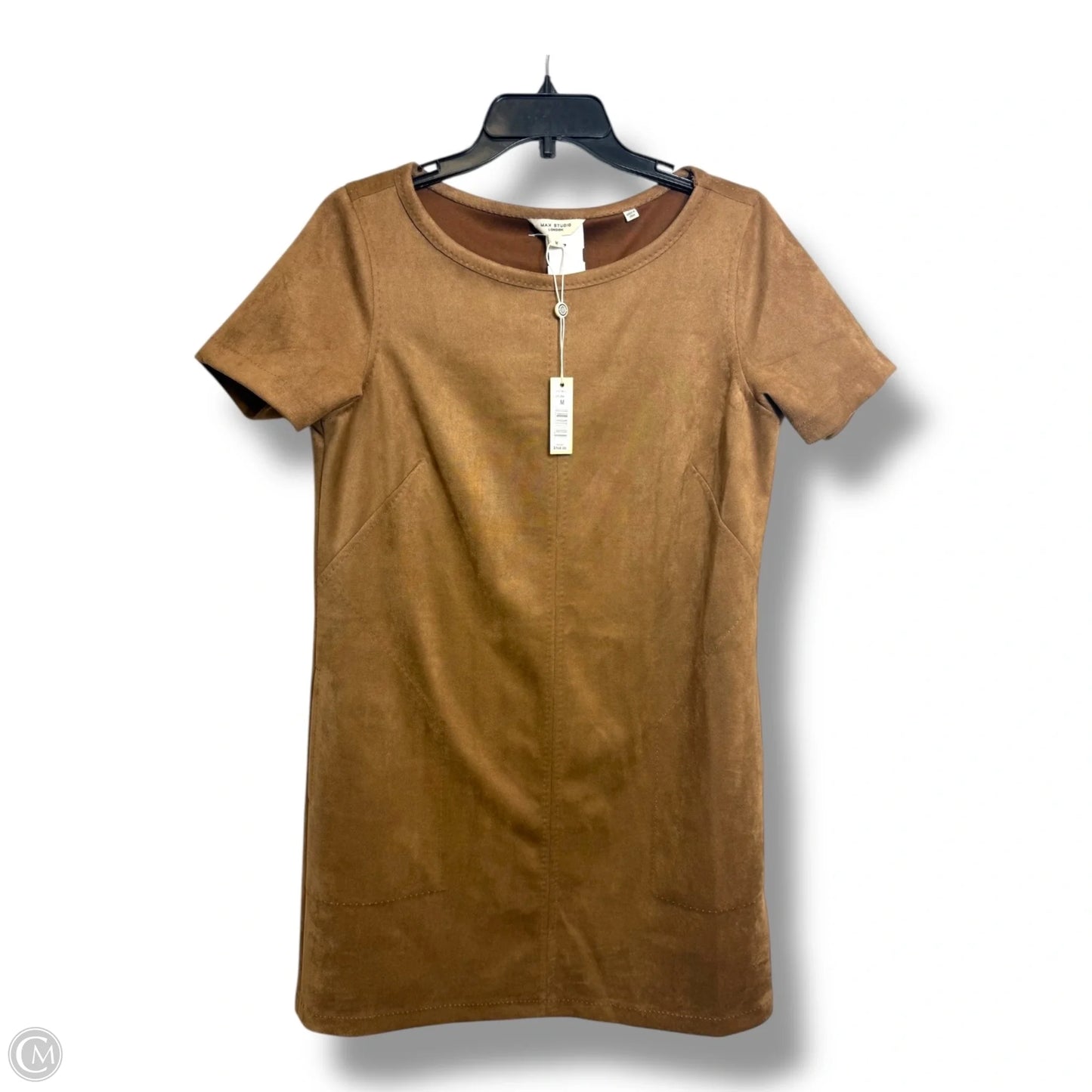Dress Casual Midi By Max Studio In Brown, Size: M