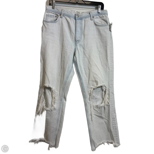 Jeans Straight By We The Free In Blue Denim, Size: 8
