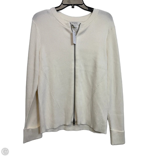 Top Long Sleeve By Banana Republic In White, Size: Xl