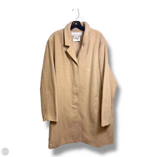 Coat Peacoat By Monroe And Main In Beige, Size: 2x