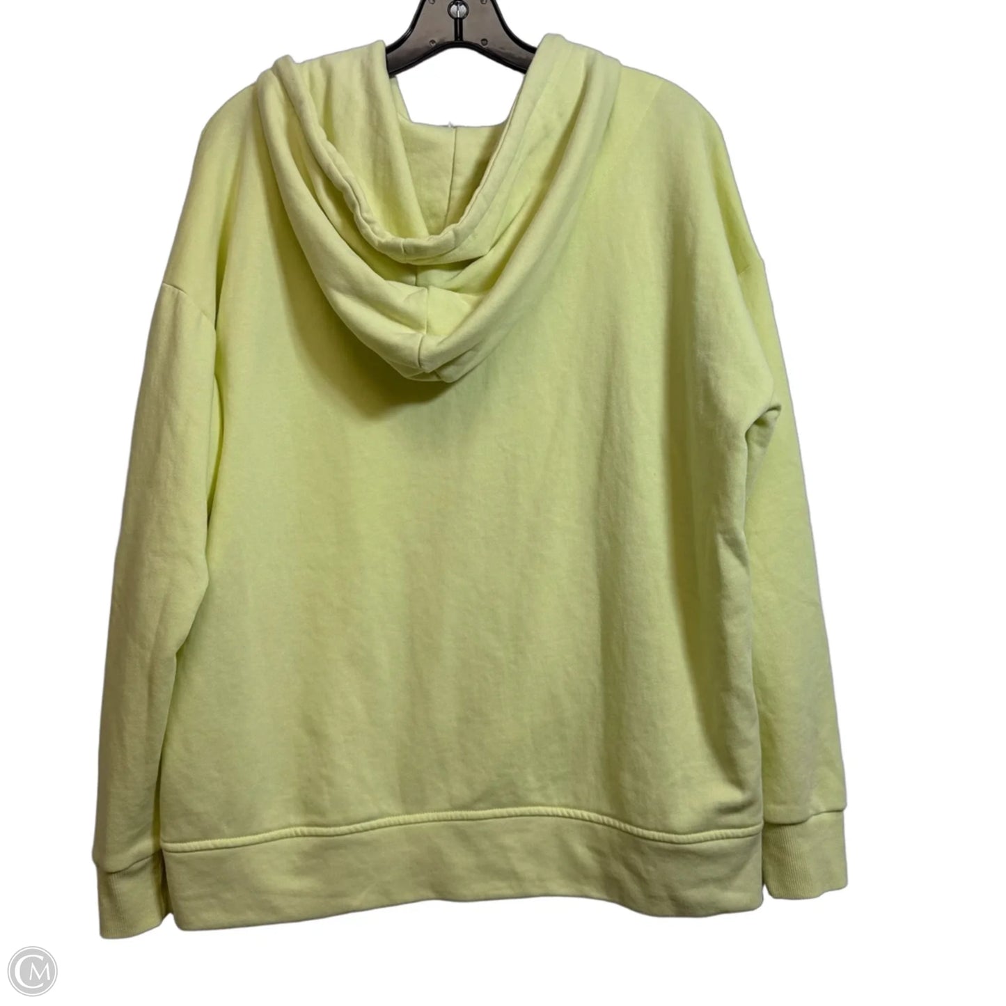 Sweatshirt Hoodie By Lou And Grey In Yellow, Size: S