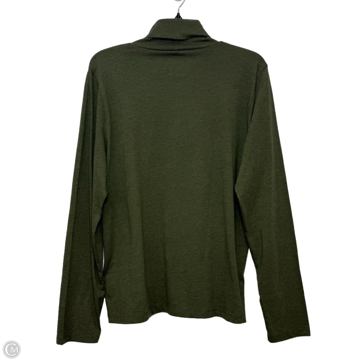Top Long Sleeve Basic By J. Crew In Green, Size: Xl