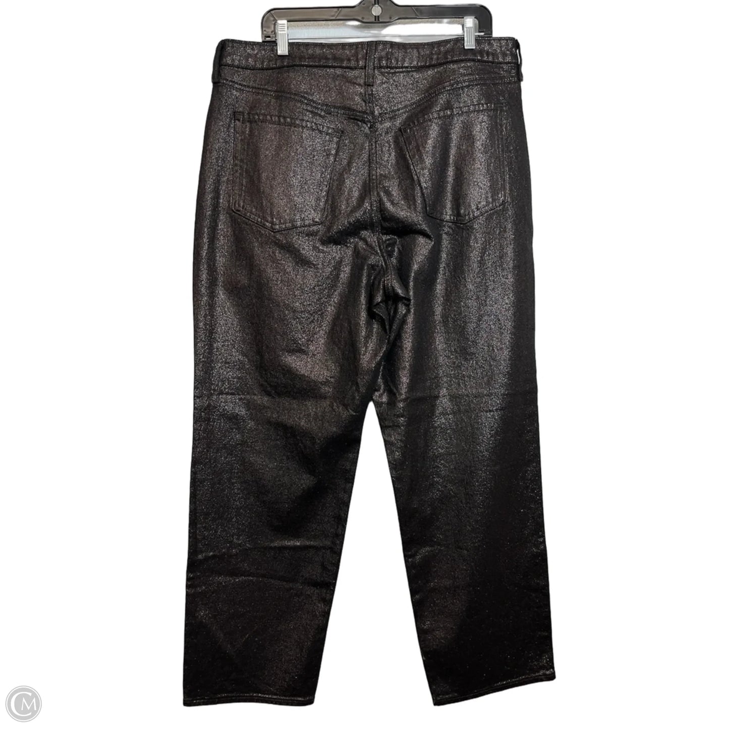Jeans Straight By Old Navy In Black, Size: 16