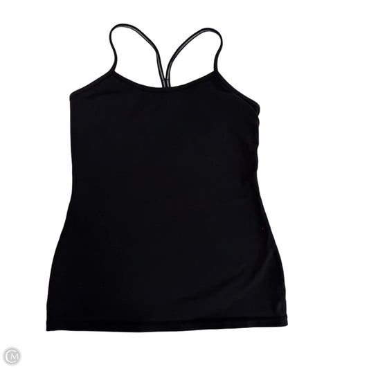 Athletic Tank Top By Lululemon In Black, Size: M