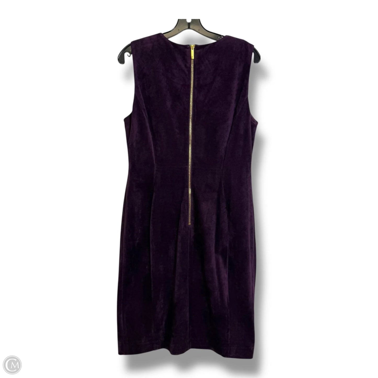 Dress Work By Calvin Klein In Purple, Size: 12