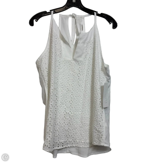 Athletic Tank Top By Athleta In White, Size: L
