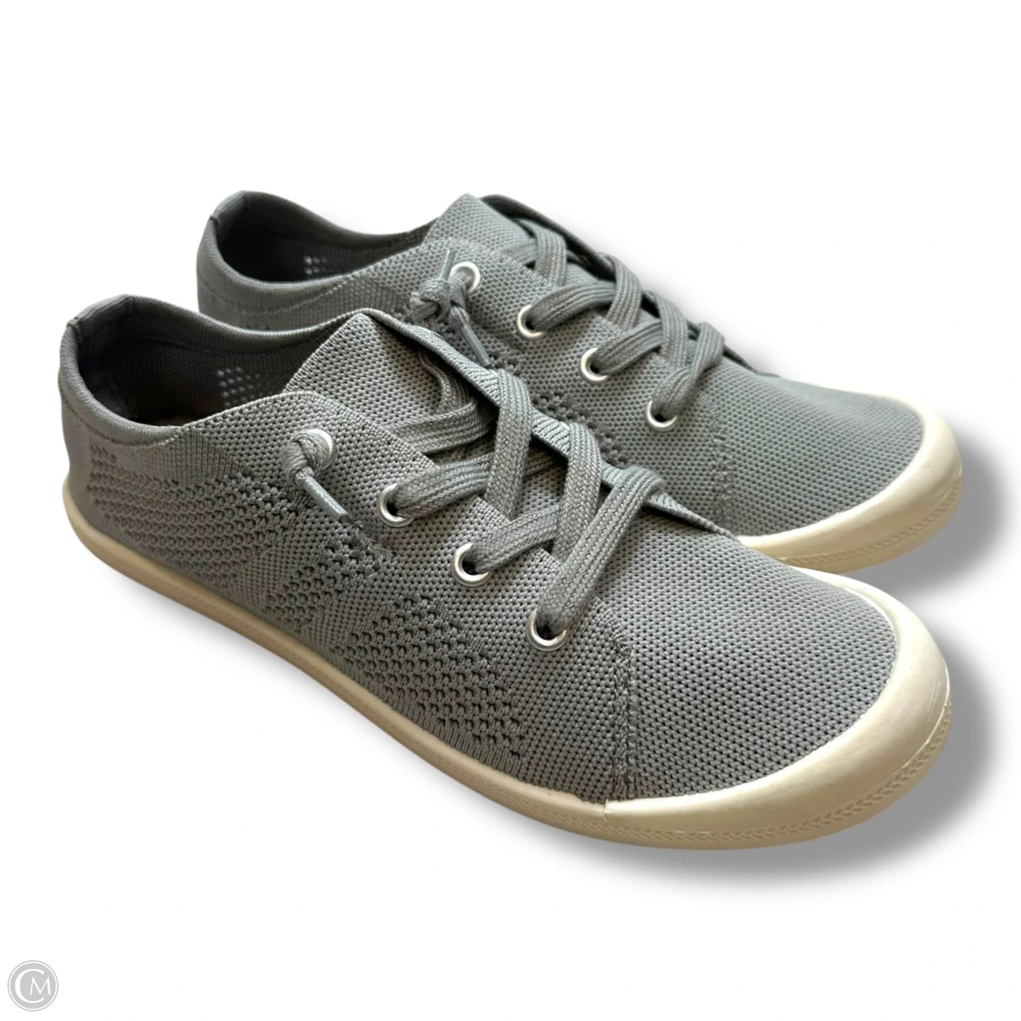 Shoes Sneakers By Madden Girl In Grey, Size: 8.5