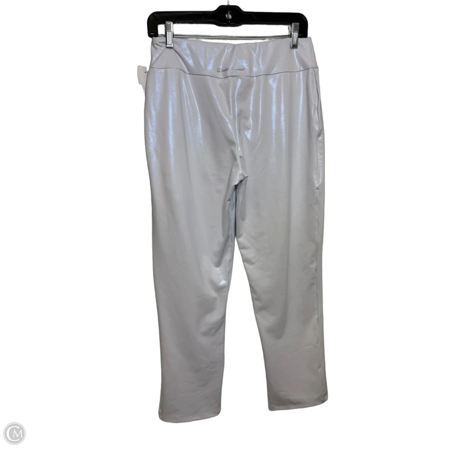 Pants Leggings By Clothes Mentor In White, Size: L