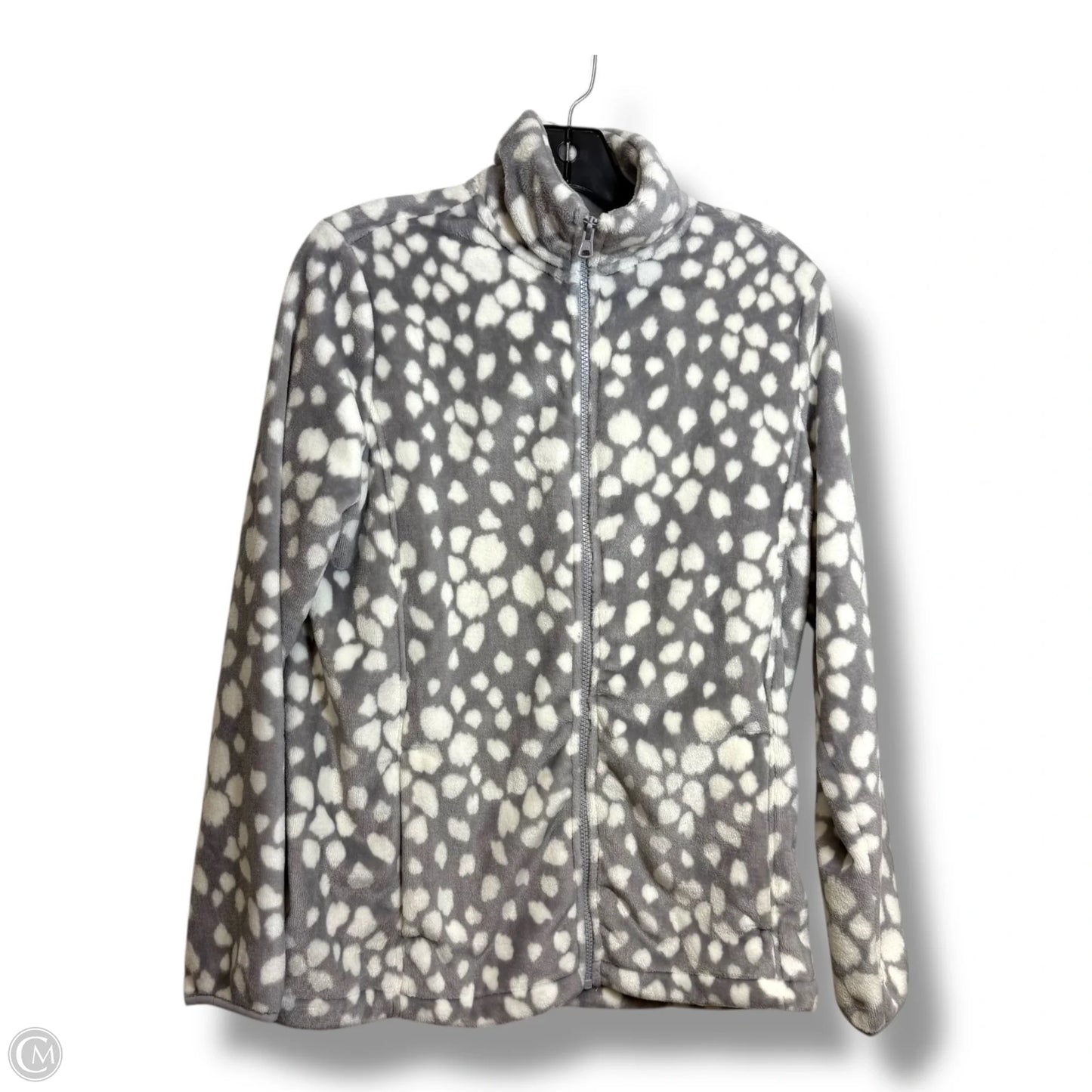 Jacket Fleece By Lands End In Multi-colored, Size: S